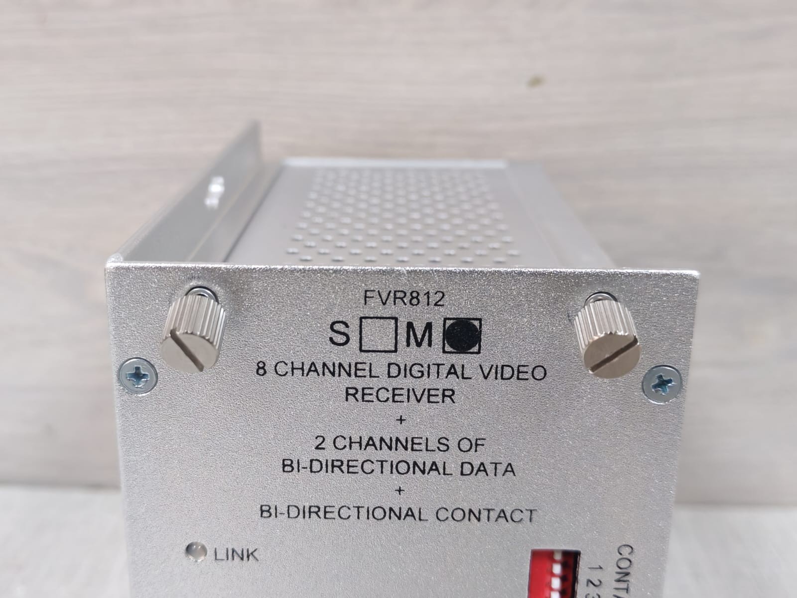 Comnet FVR812/FVR812M1 COMNET FVR812/FVR812M1 8-CHANNEL DIGITAL VIDEO RECEIVER 3
