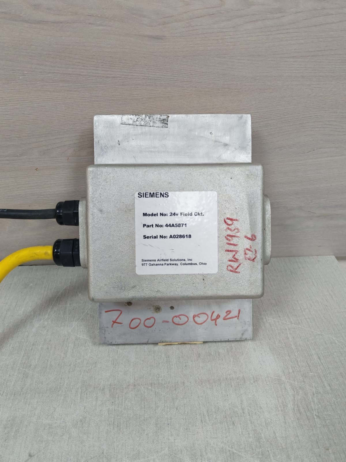 Siemens 44A5871 SIEMENS 24V FIELD CKT. 44A5871 POWER SUPPLY 2