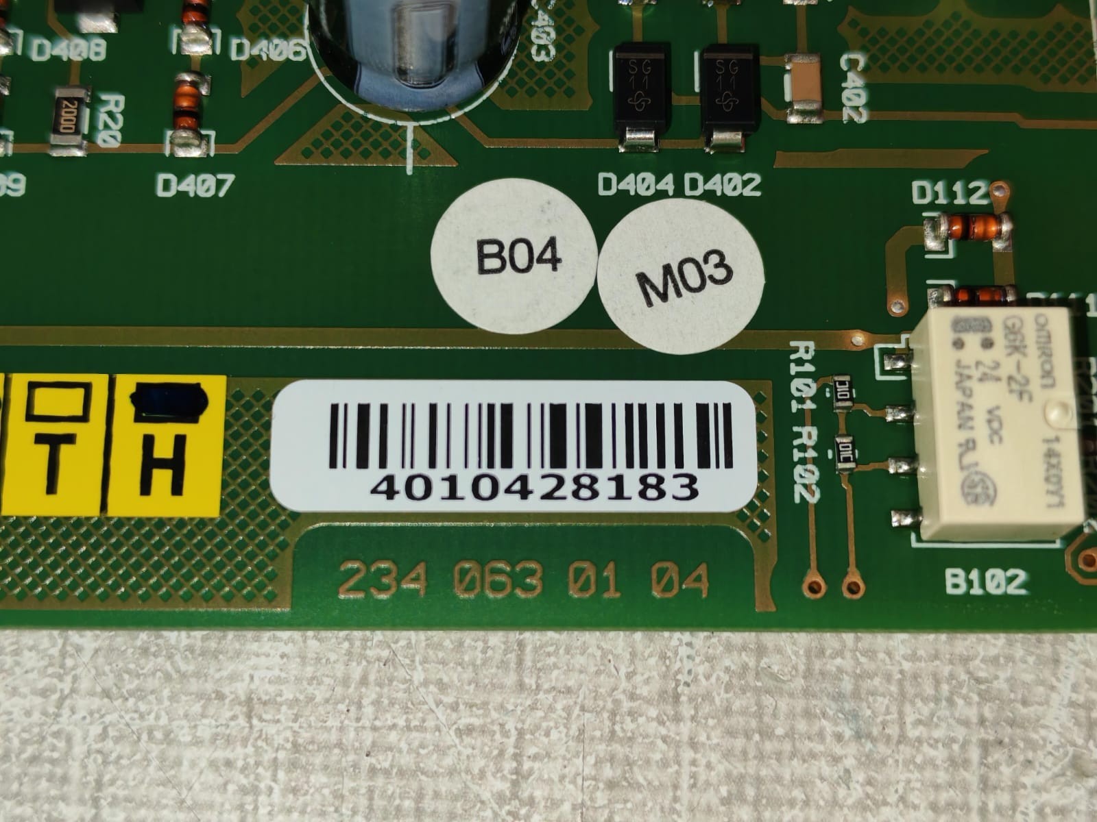 Bosch 2340630104 MAT/N:F01U218351 BOSCH PSP-H00090 / 2340630104 MAT/N:F01U218351 LINE DETECTION BOARD 10