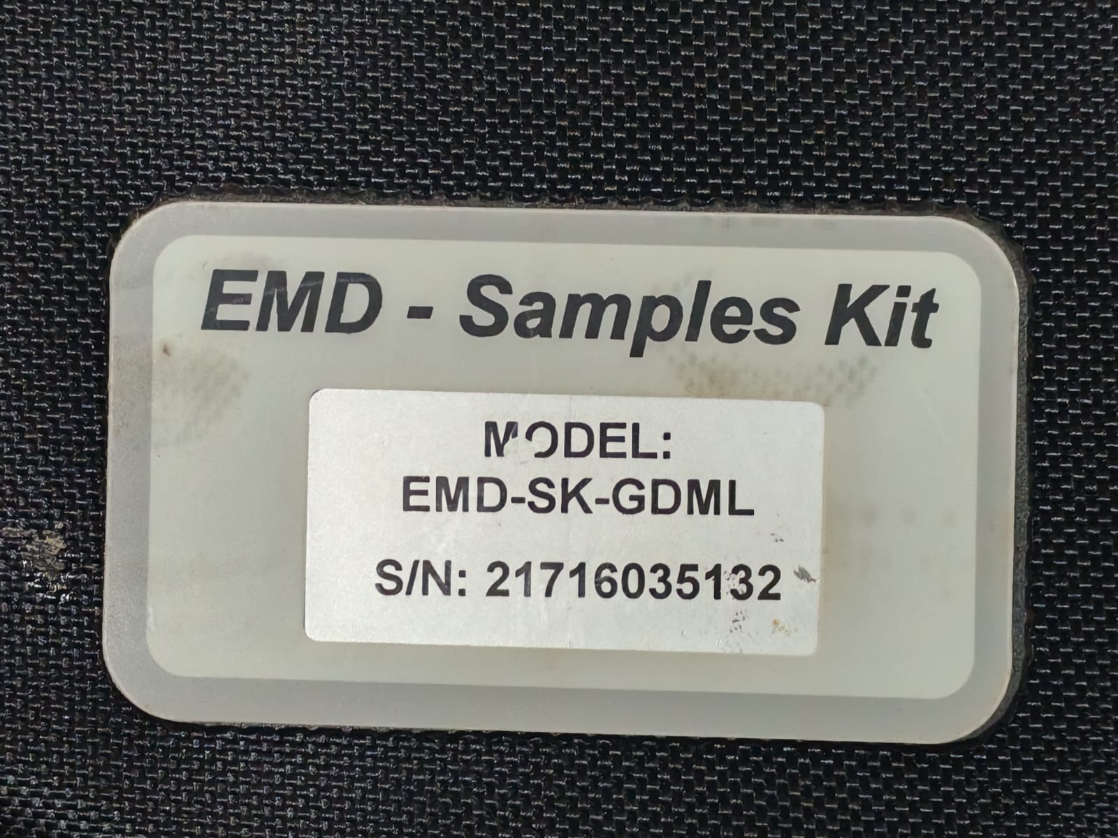 Unbranded EMD-SK-GDML EMD-SK-GDML EMD-SAMPLE KIT METAL DETECTOR TEST SET 2