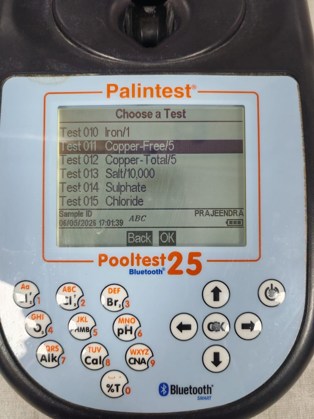 PALINTEST PALINTEST PALINTEST POOLTEST 25 BLUETOOTH WATERPROOF PHOTOMETER 5