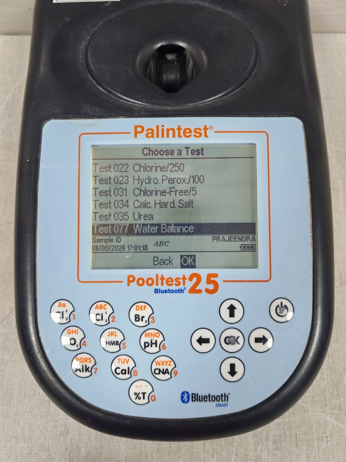 PALINTEST PALINTEST PALINTEST POOLTEST 25 BLUETOOTH WATERPROOF PHOTOMETER 6