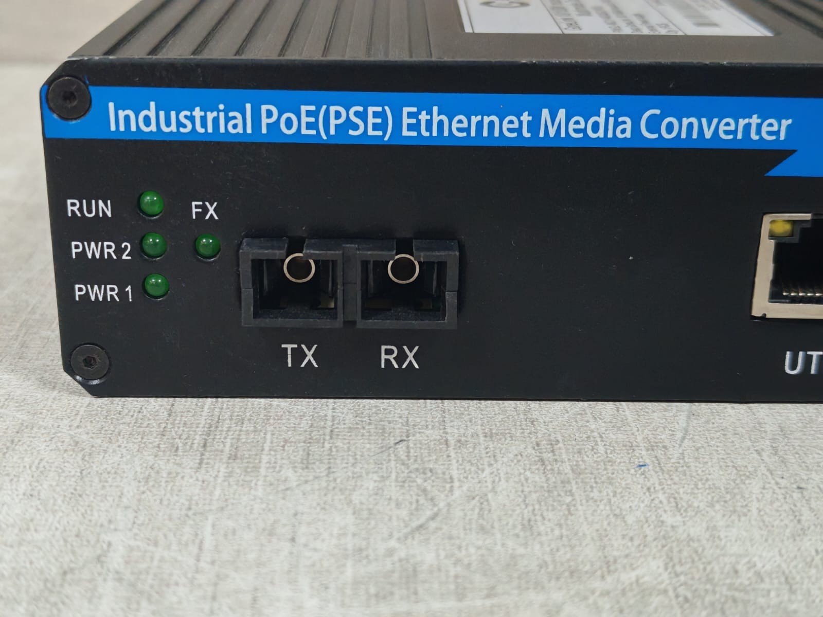GORELINK GL-IMC11-MD02SC(POE) GORELINK GL-IMC11-MD02SC(POE) INDUSTRIAL POE(PSE)ETHERNET MEDIA CONVERTER 48VDC 2