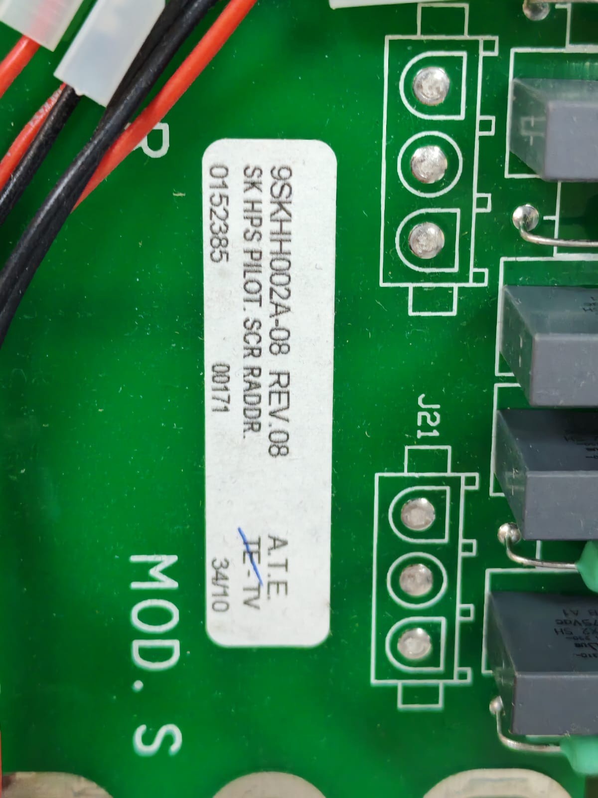 Unbranded 9SKHH002A-08 9SKHH002A-08 REV 08 SK HPS PILOT SCR RADDR Circuit Board 8