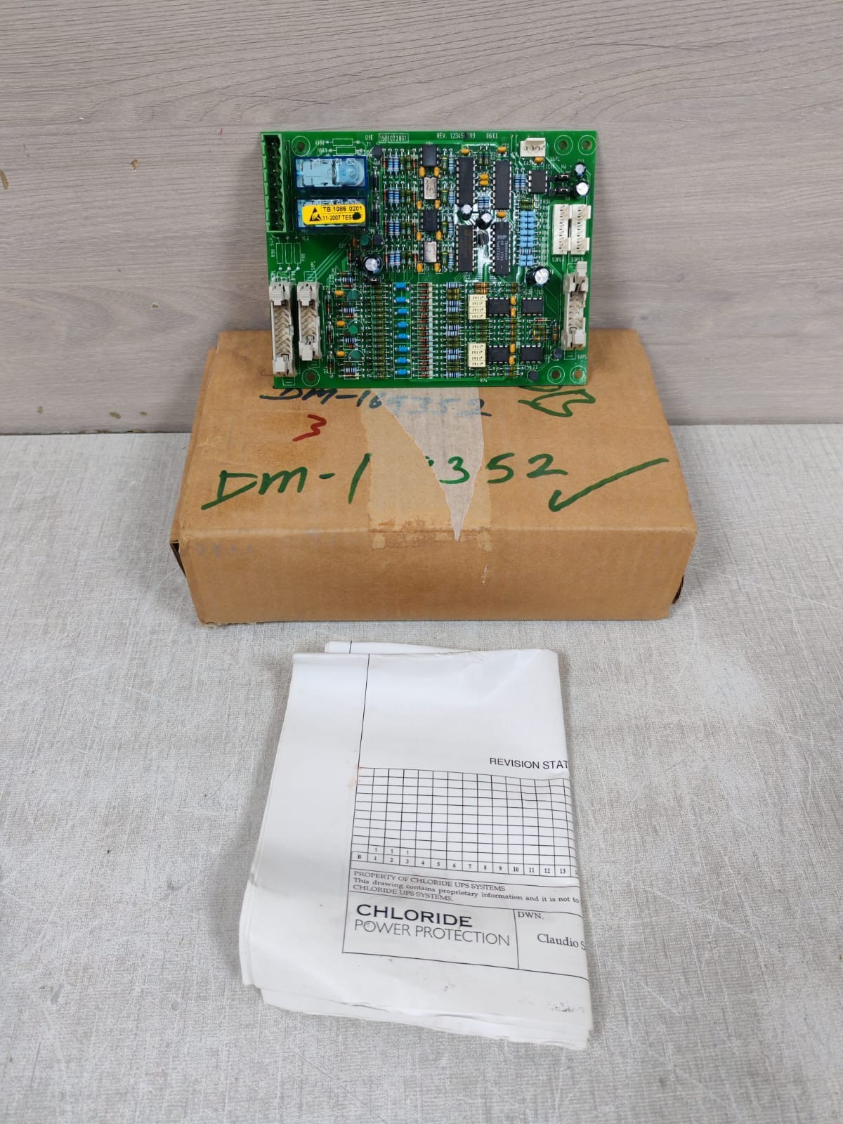 EMERSON 15B10730G1 PCB BOARD