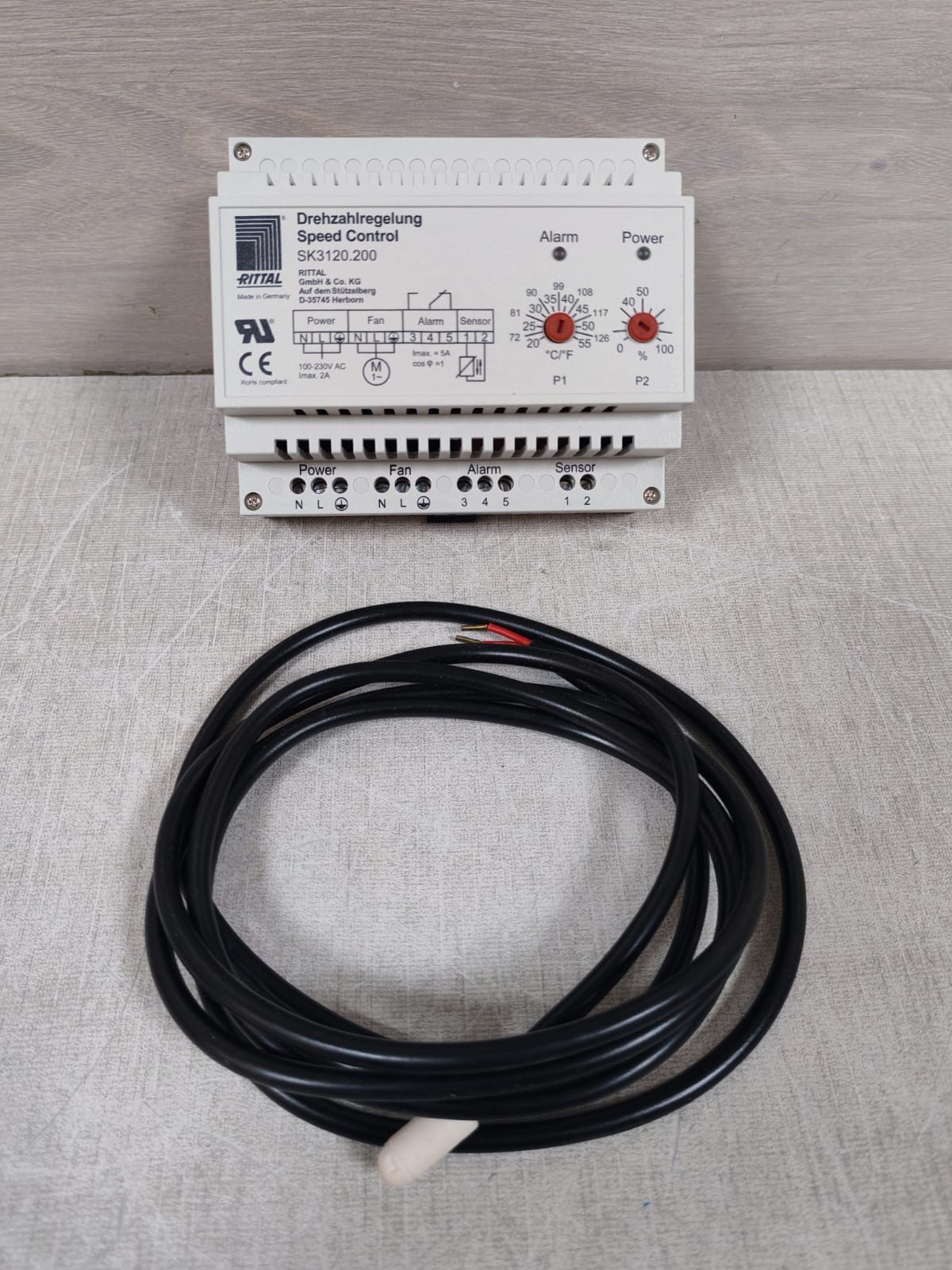 Rittal SK 3120.200 RITTAL SK 3120.200 FAN SPEED CONTROL 2