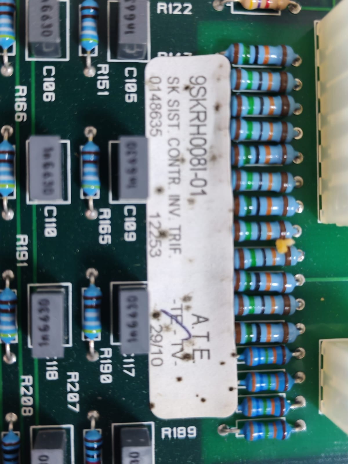 Unbranded 9SKRH0081-01 9SKRH0081-01 SK SIST. CONTROL INV. TRIF. CS12190C 02607224A 3
