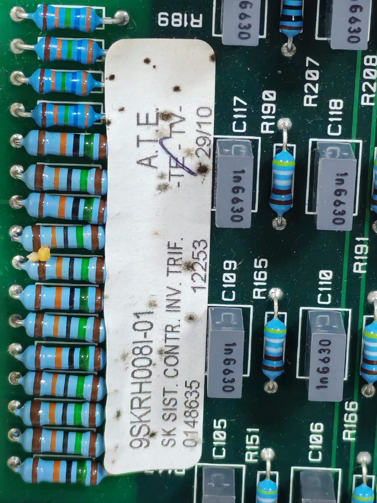 Unbranded 9SKRH0081-01 9SKRH0081-01 SK SIST. CONTROL INV. TRIF. CS12190C 02607224A 7