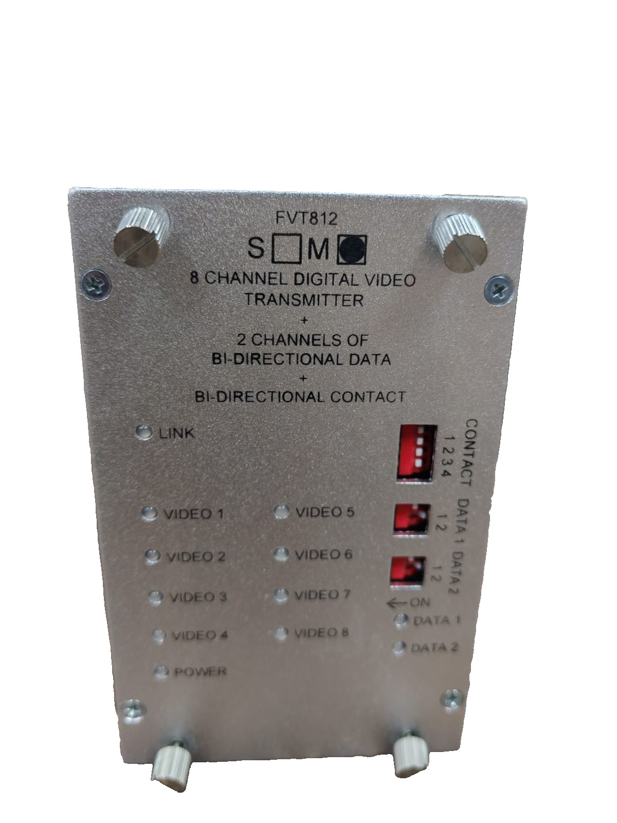 Comnet FVT812/FVT812M1 COMNET FVT812/FVT812M1 8-CHANNEL DIGITAL VIDEO TRANSMITTER 2