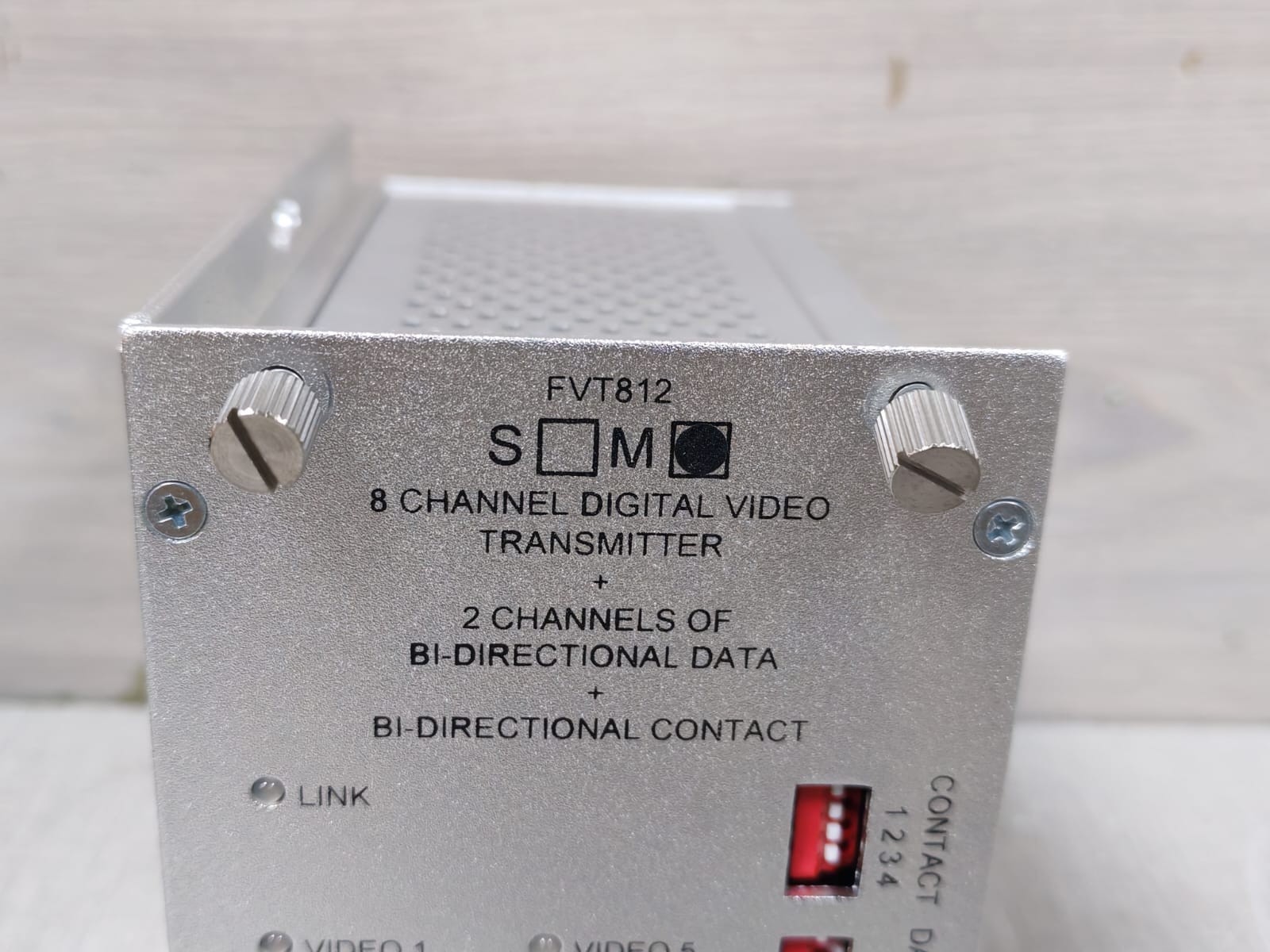 Comnet FVT812/FVT812M1 COMNET FVT812/FVT812M1 8-CHANNEL DIGITAL VIDEO TRANSMITTER 3
