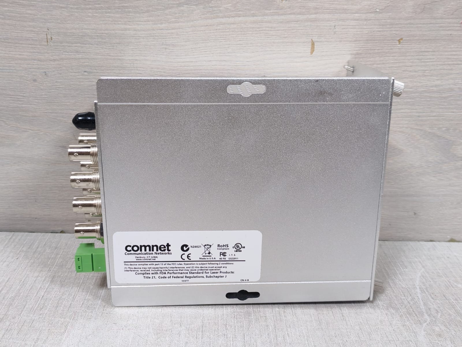 Comnet FVT812/FVT812M1 COMNET FVT812/FVT812M1 8-CHANNEL DIGITAL VIDEO TRANSMITTER 6