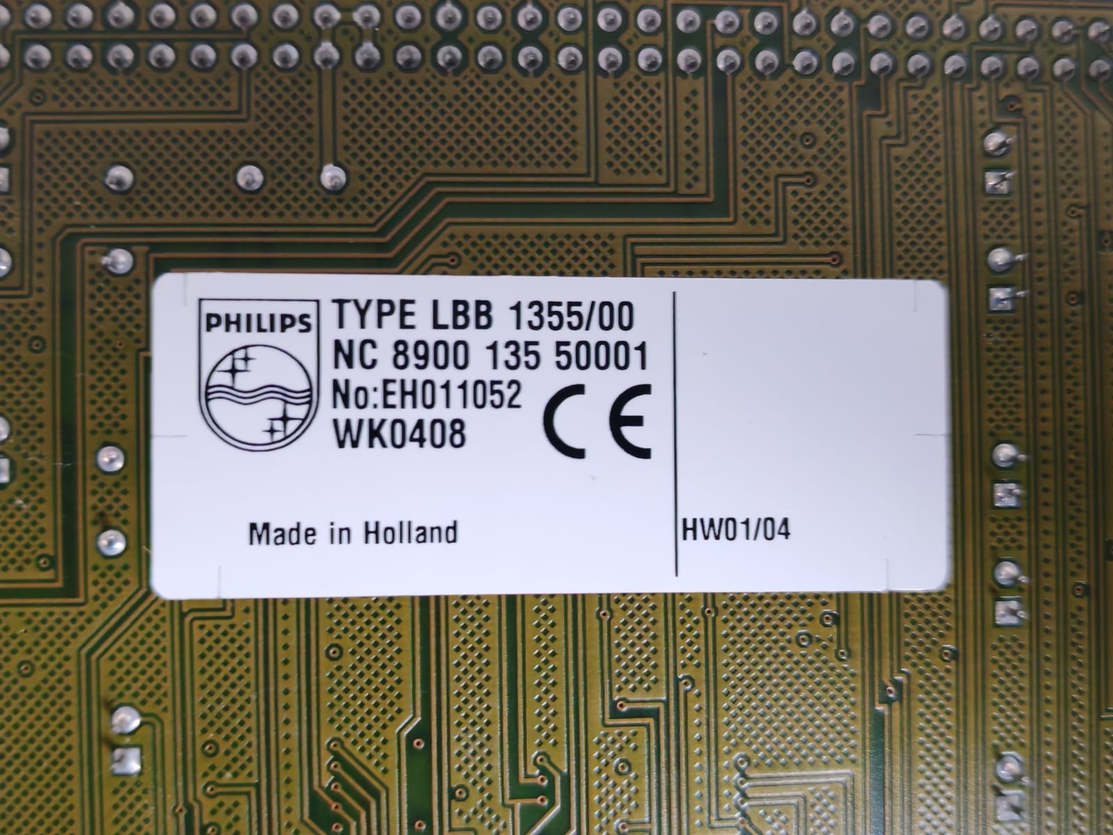 Philips LBB 1355/00 PHILIPS LBB 1355/00 SM40 MATRIX CARD 5
