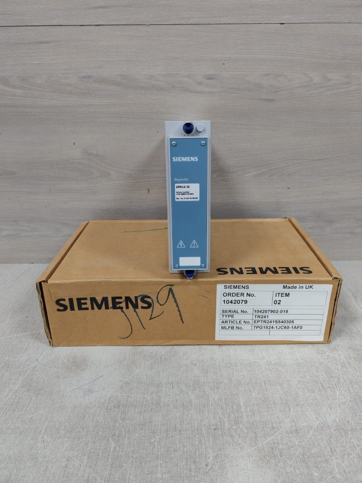 SIEMENS REYROLLE 2RMLG02 299H10063D TEST BLOCK