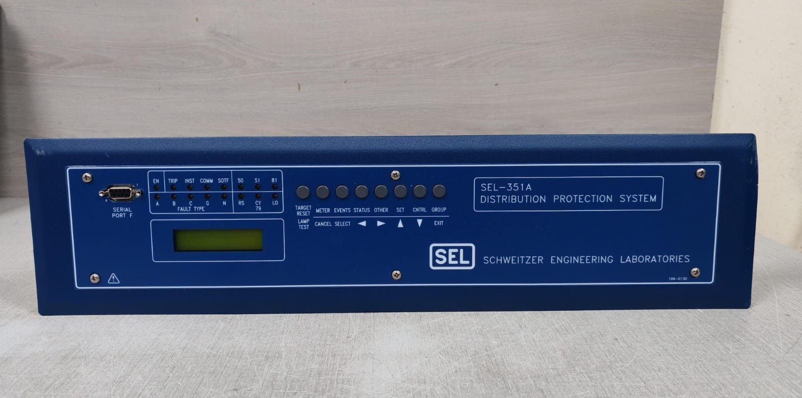 SEL 0351A0032592XX SEL-351A 0351A0032592XX DISTRIBUTION PROTECTION SYSTEM 120V 2