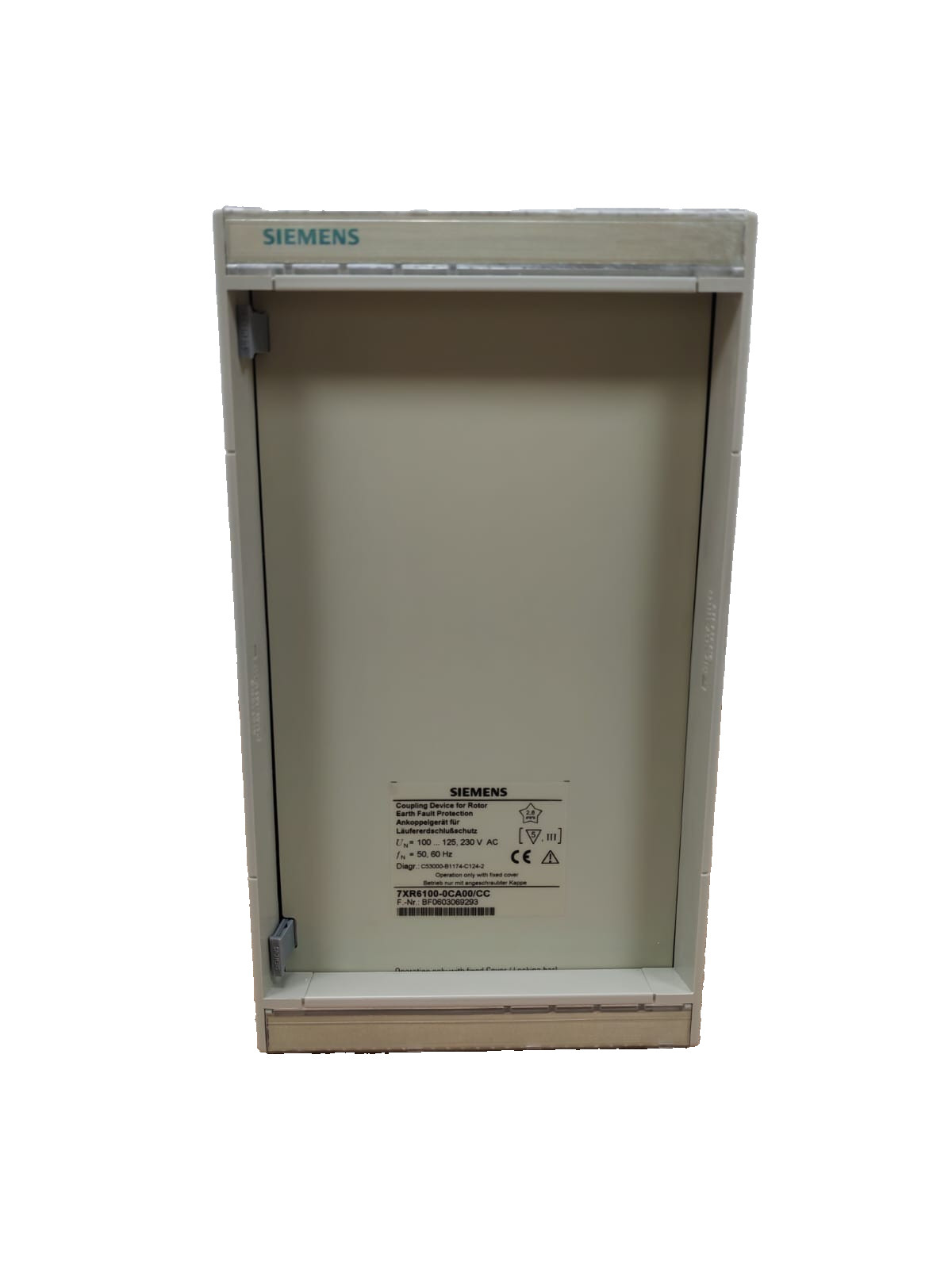 Siemens 7XR6100-0CA00/CC SIEMENS 7XR6100-0CA00/CC COUPLING DEVICE FOR ROTOR EART FAULT PROTECTION 2