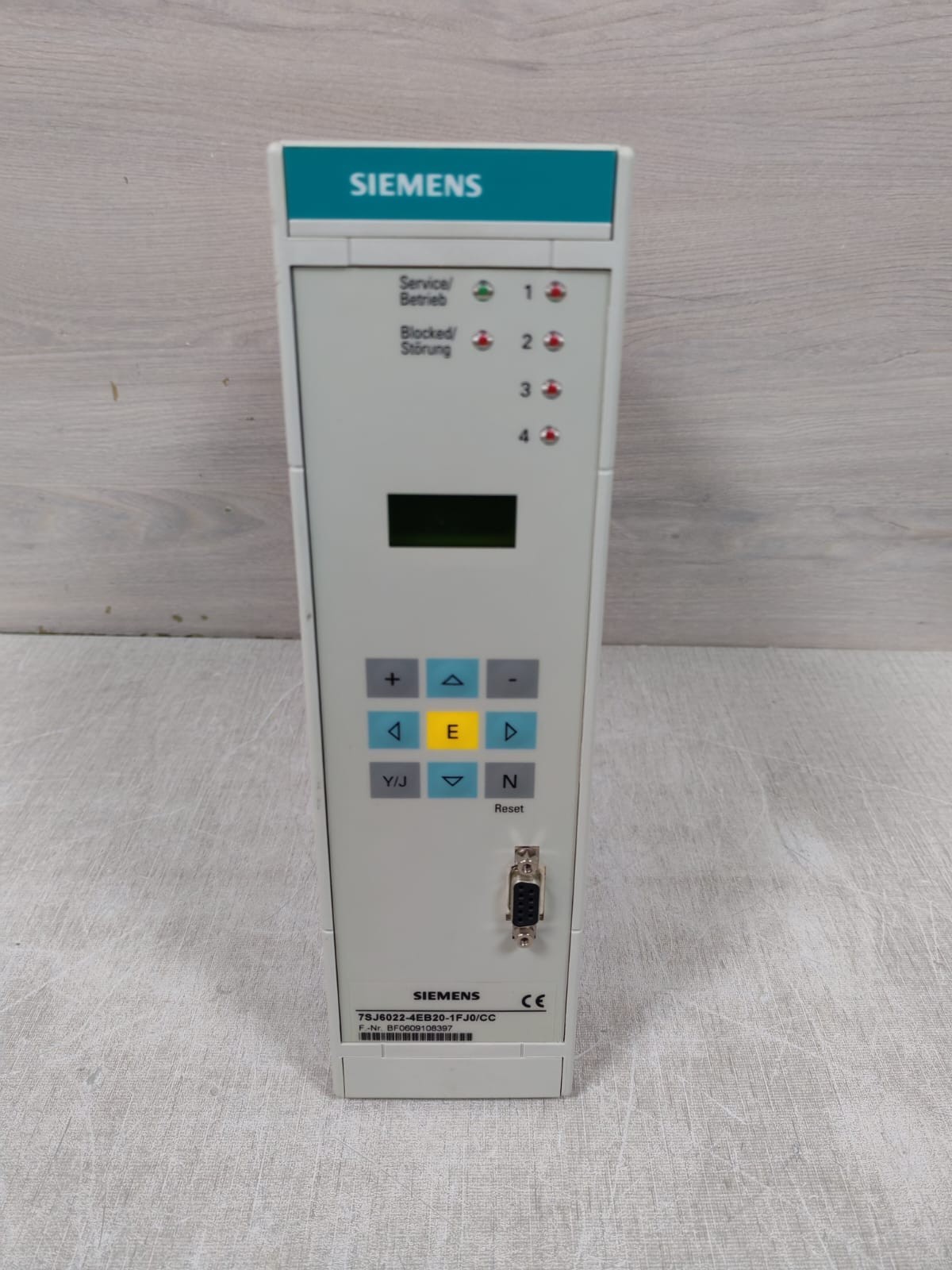 Siemens 7SJ6022-4EB20-1FJ0/CC SIEMENS 7SJ6022-4EB20-1FJ0/CC OVERCURRENT PROTECTION RELAY MODULE 2