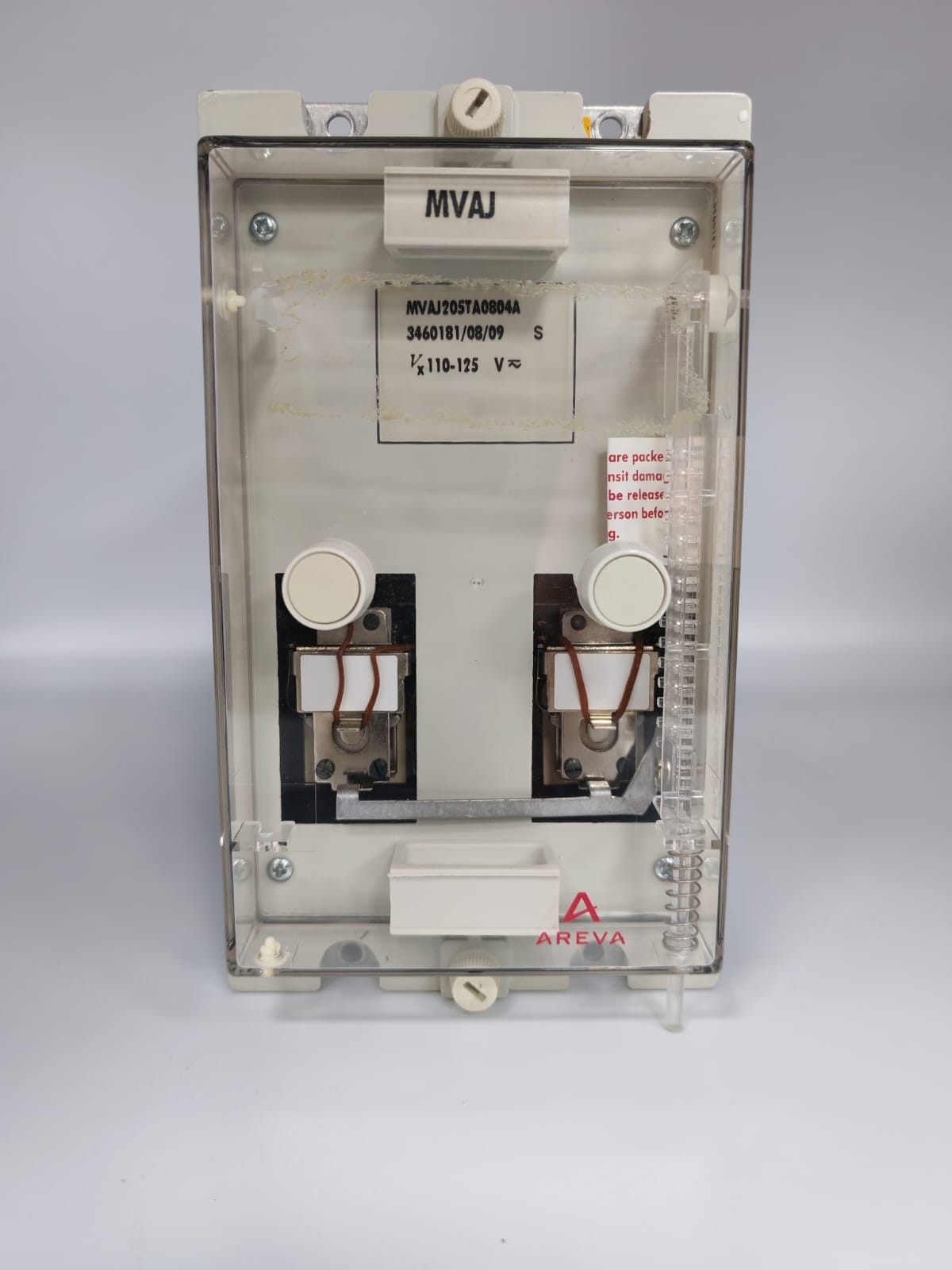 AREVA MVAJ205TA0804A AREVA MVAJ MVAJ205TA0804A CONTROL RELAY 110-125 V 2