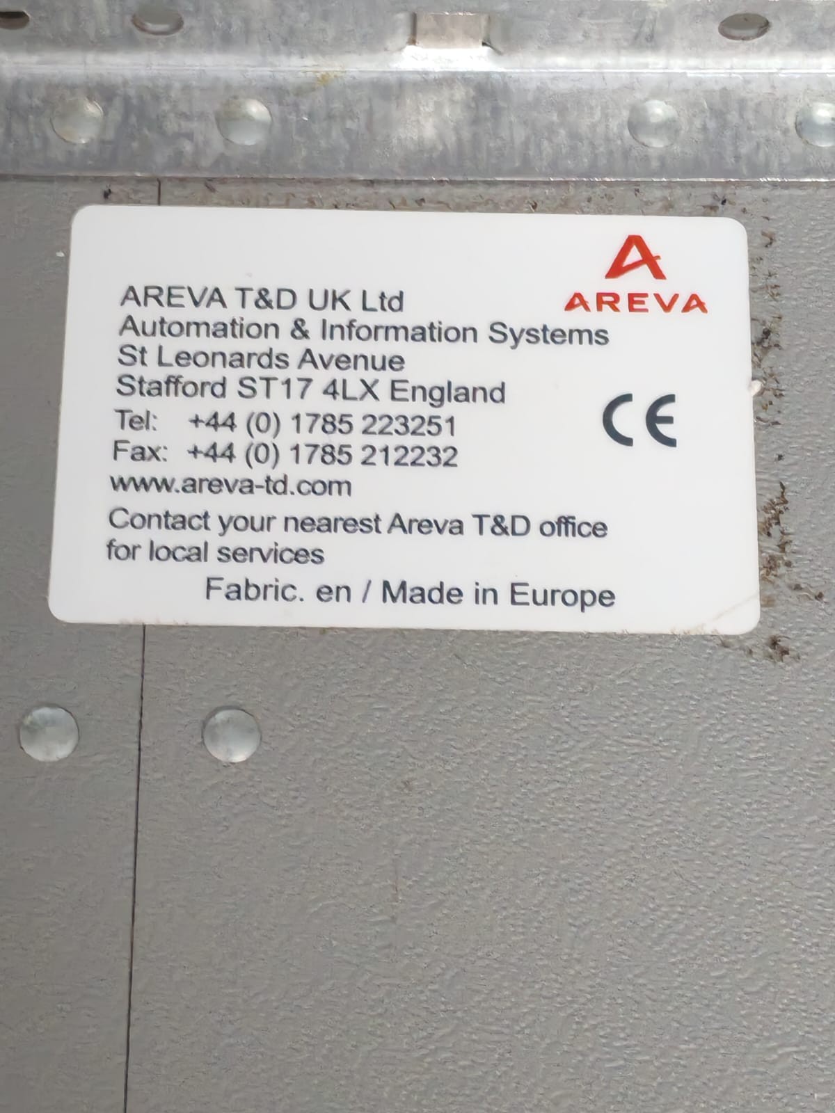 AREVA MVAJ205TA0804A AREVA MVAJ MVAJ205TA0804A CONTROL RELAY 110-125 V 5