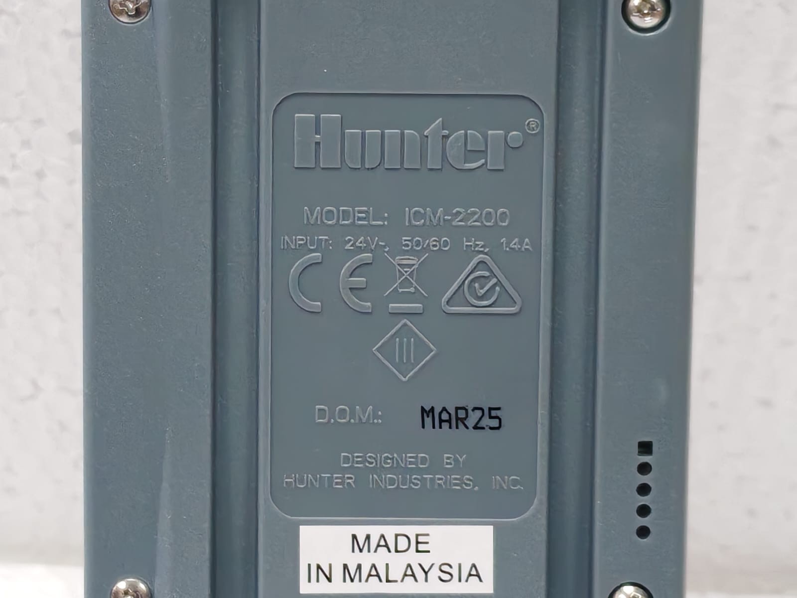 HUNTER ICM-2200 HUNTER ICM-2200 22-STATION ICC2 EXPANSION MODULE 3