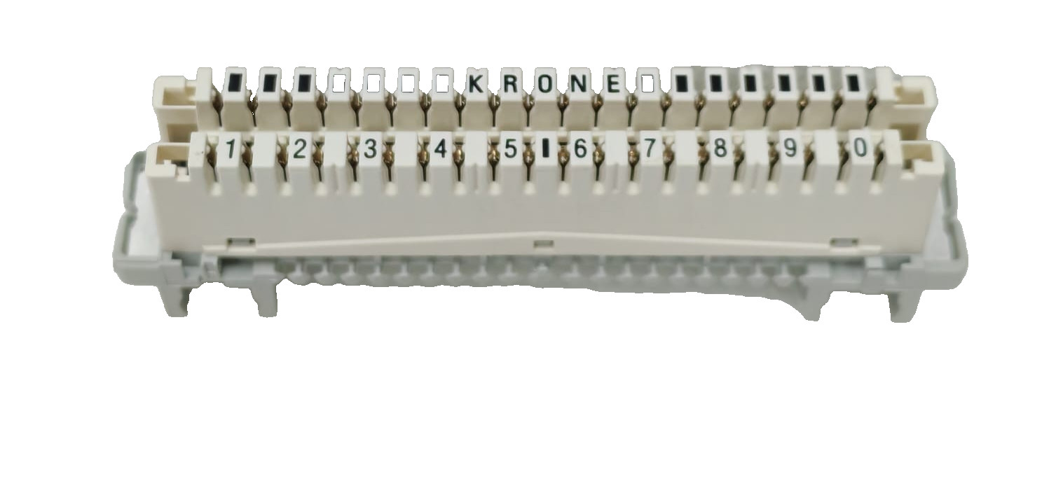 krone 60891121-02 LSA-PROFIL DISCONNECTIOM MODULE 2/10 60891121-02- 10 PCS IN 1 BOX 2