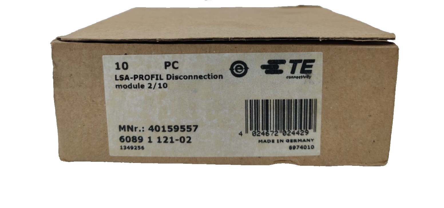 krone 60891121-02 LSA-PROFIL DISCONNECTIOM MODULE 2/10 60891121-02- 10 PCS IN 1 BOX 8