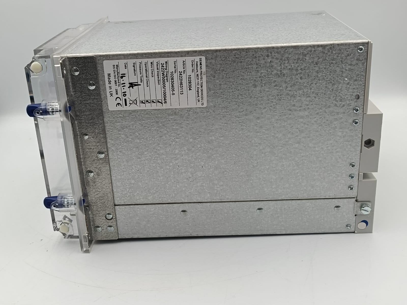 Siemens 7SG1183-4UE01-0DA0 SIEMENS ARGUS 8 7SG1183-4UE01-0DA0 PROTECTION RELAY 6