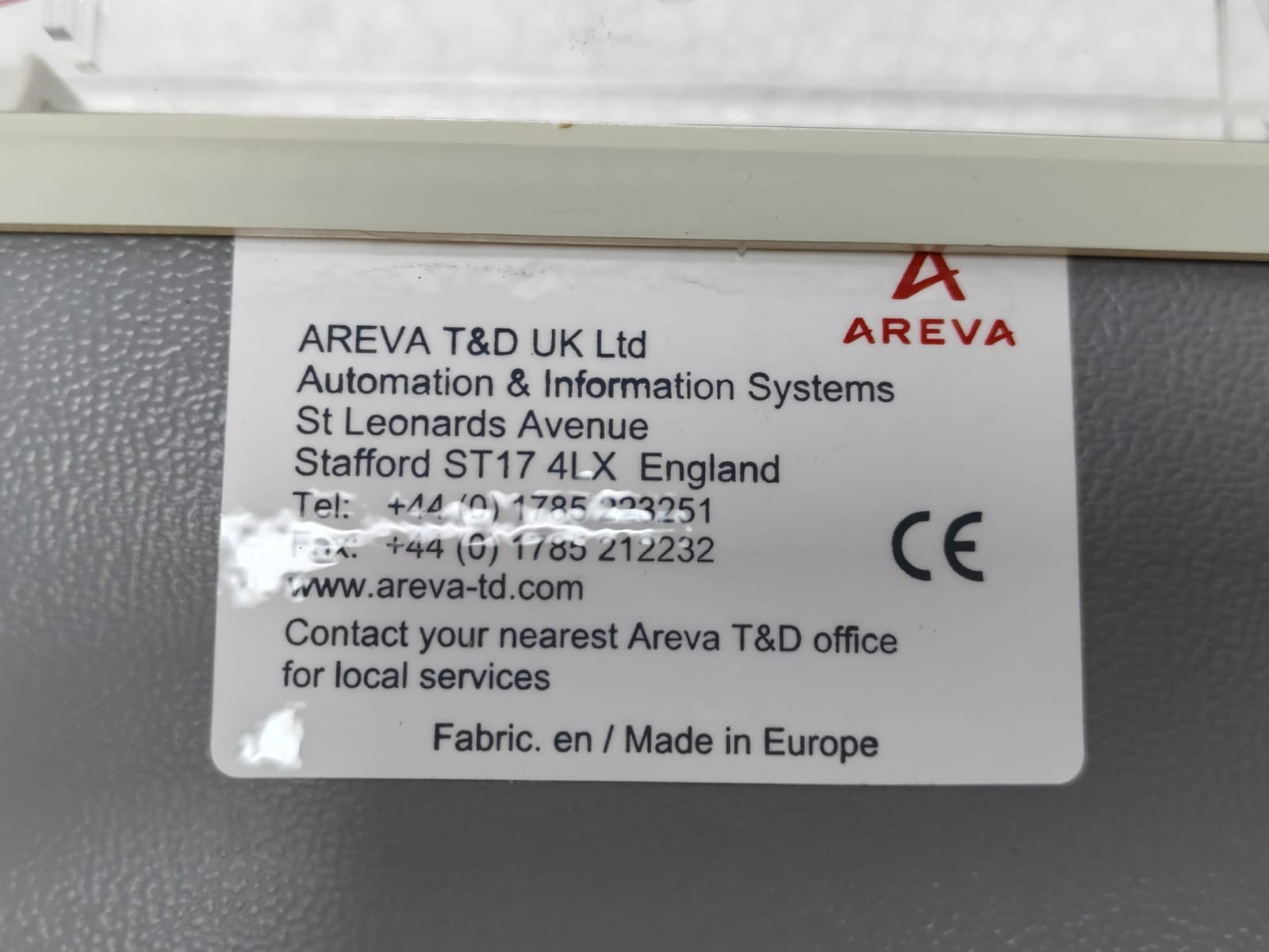 Areva MVAA16R1AA0761C AREVA MVAA16R1AA0761C AUXILLARY RELAY 4