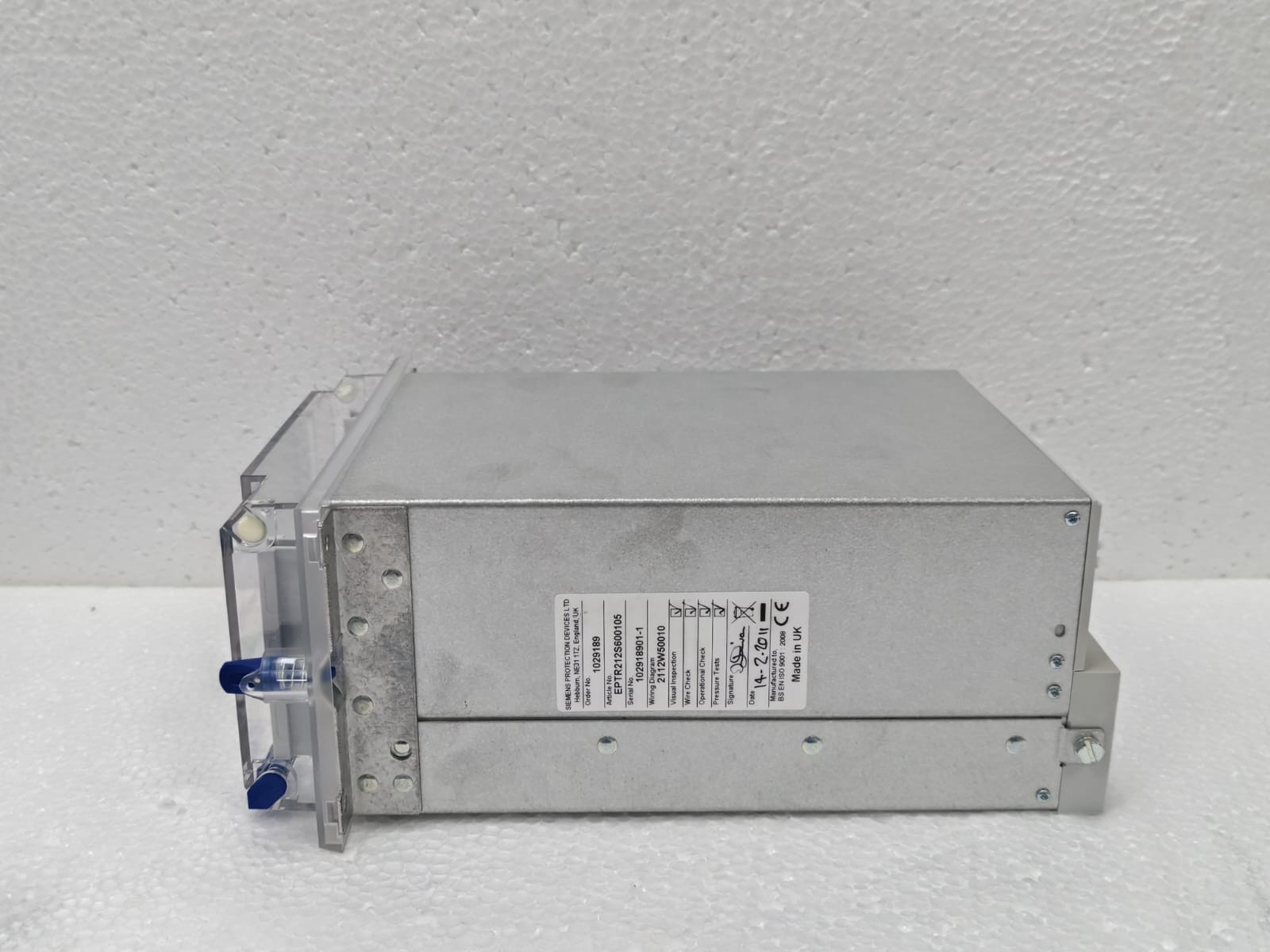 Siemens 7PG1521-2LA60-1CF0 SIEMENS REYROLLE TR212 HIGH SPEED TRIP RELAY 7PG1521-2LA60-1CF0 5