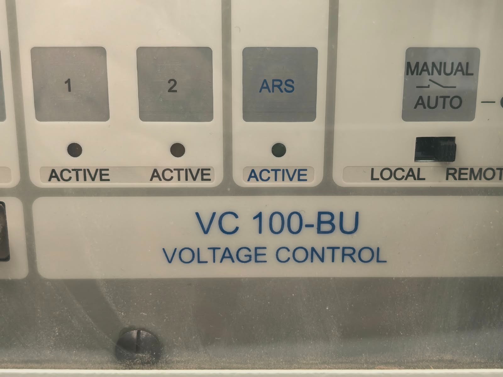 GE VC-100 MR REINHAUSEN VC 100-BU VC100-BU01 VOLTAGE CONTROL 230VAC 4