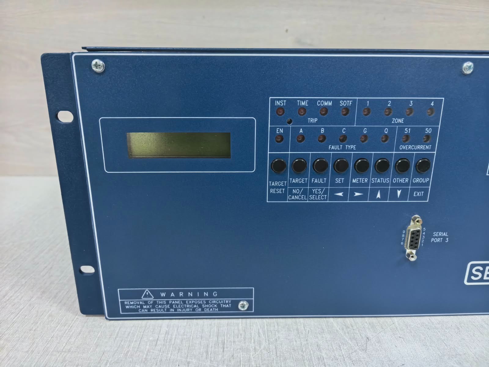SEL SEL-321 SEL 321 321124216HNB114 PHASE & GROUND DISTANCE DIRECTIONAL OVERCURRENT RELAY 2