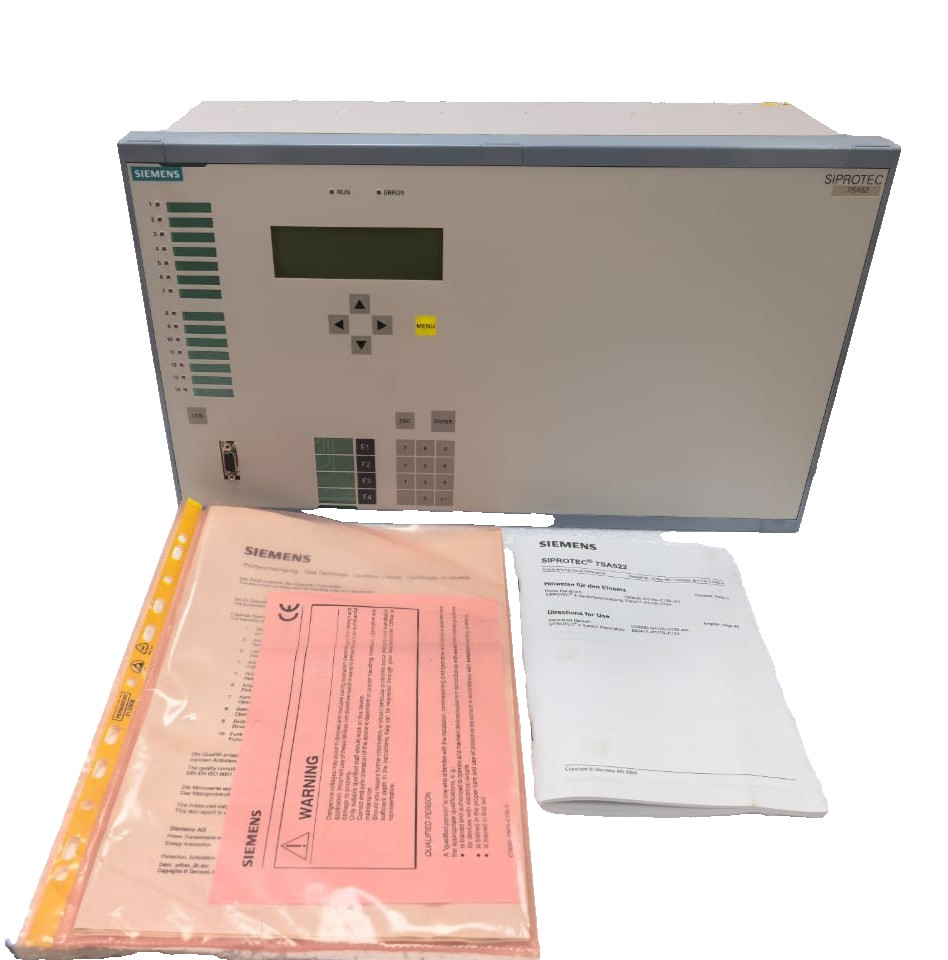 SIEMENS 7SA5221-5CB20-0QA4/FF SIPROTEC 7SA52 DISTANCE PROTECTION RELAY