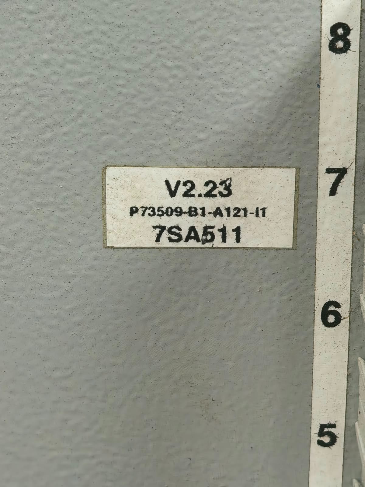 Siemens 7SA5111-4CA22-2AA1/CD SIEMENS 7SA5111-4CA22-2AA1/CD NUMEICAL LINE PROTECTION RELAY 10