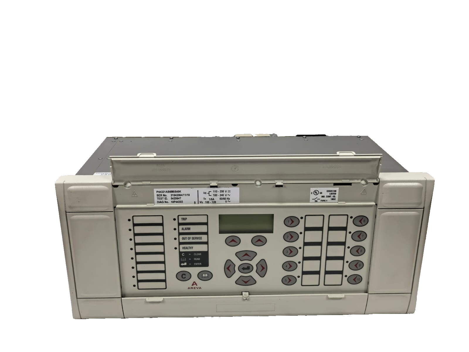 Areva P44331AB6M0540K AREVA P44331AB6M0540K FULL SCHEME AND HIGH PERFORMANCE DISTANCE PROTECTION RELAY 3