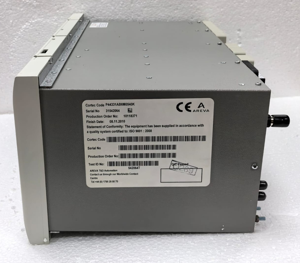 Areva P44331AB6M0540K AREVA P44331AB6M0540K FULL SCHEME AND HIGH PERFORMANCE DISTANCE PROTECTION RELAY 7