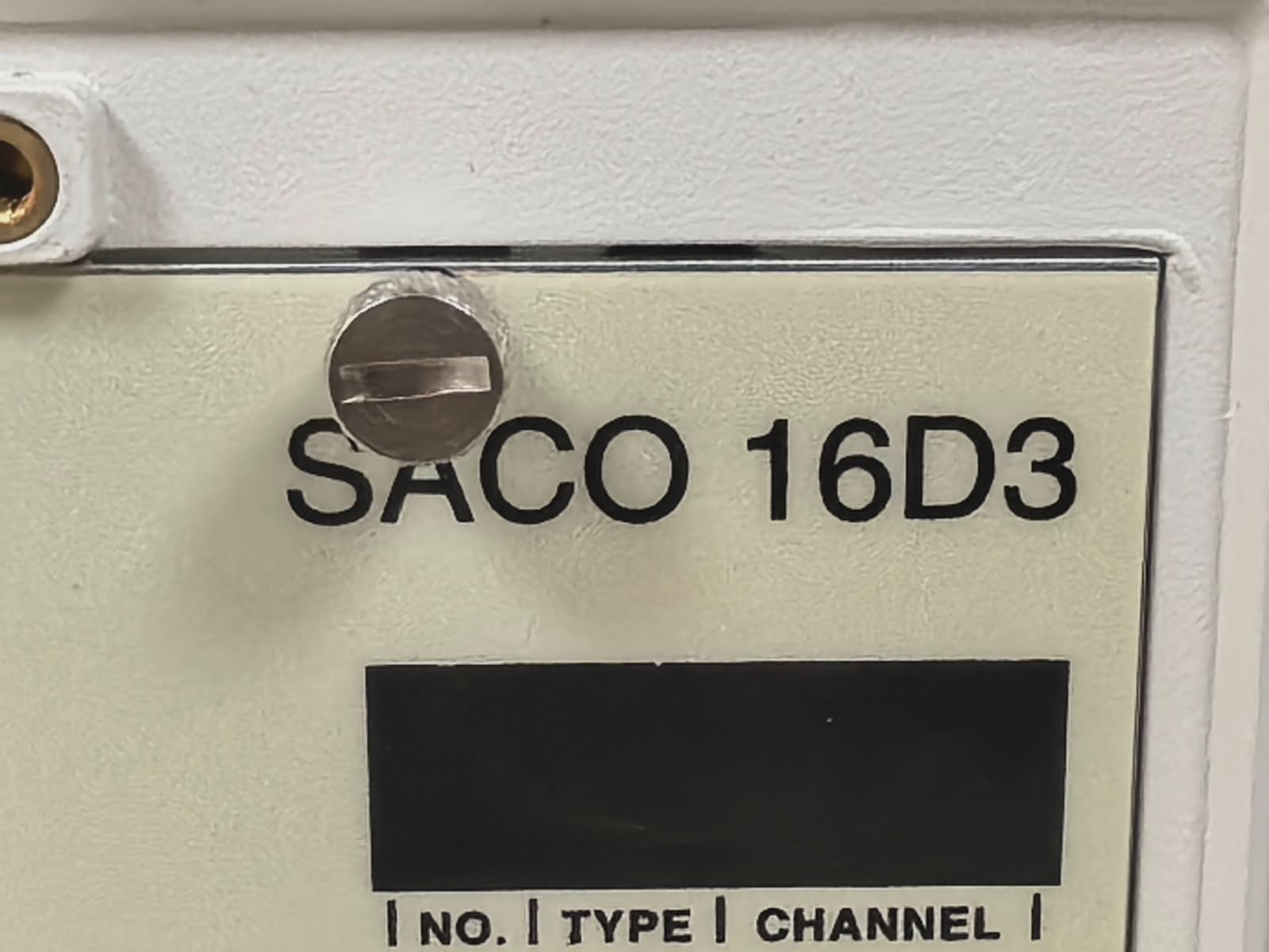 ABB SACO 16D3-AA /RS 811 163-AA REV.R ABB SACO 16D3-AA /RS 811 163-AA REV.R DIGITAL ANNUNCIATOR UNIT 4