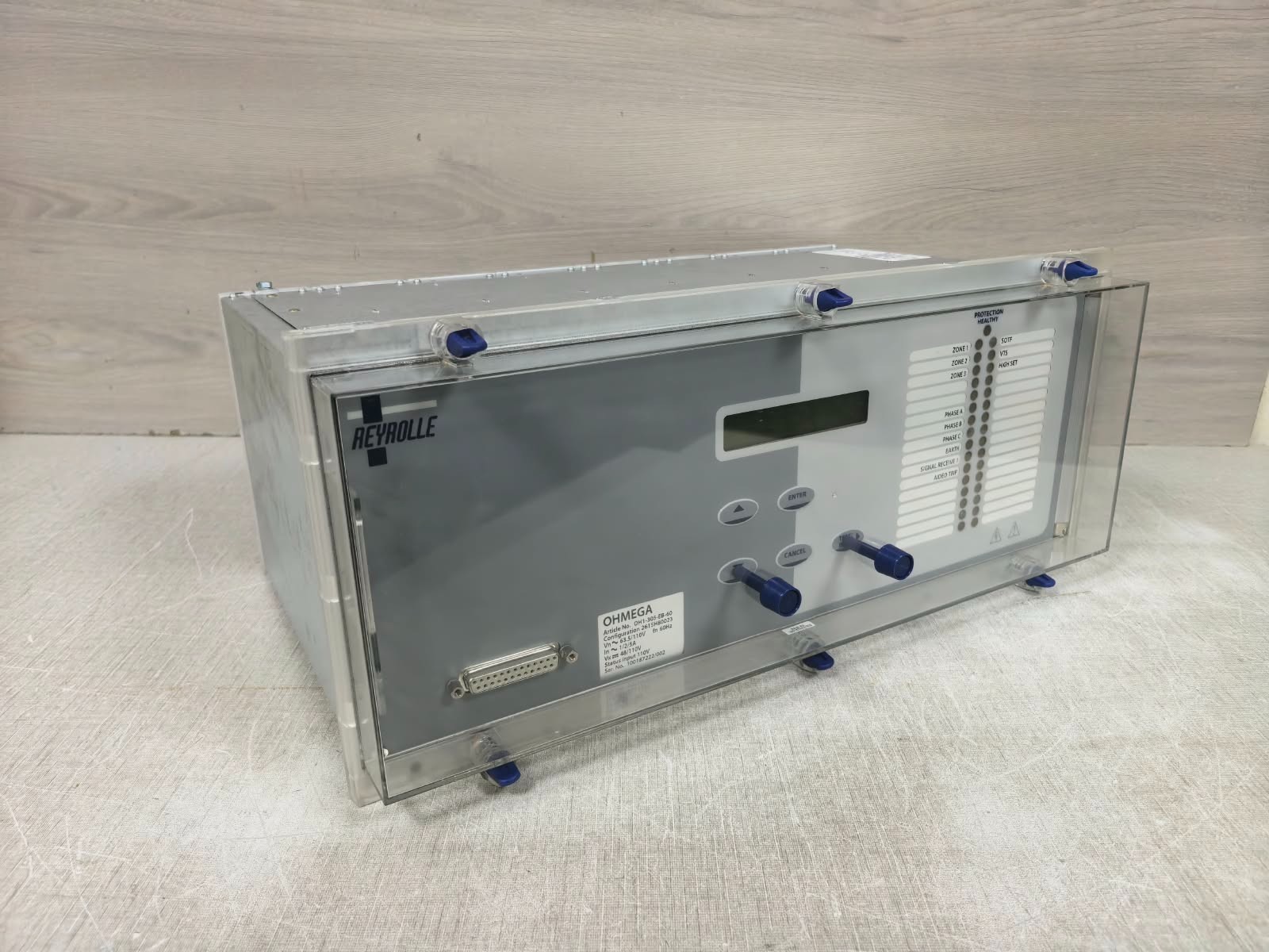 REYROLLE OHMEGA OH1-3055-EB-60 REYROLLE OHMEGA OH1-3055-EB-60 PROTECTION RELAY 48/110V 4