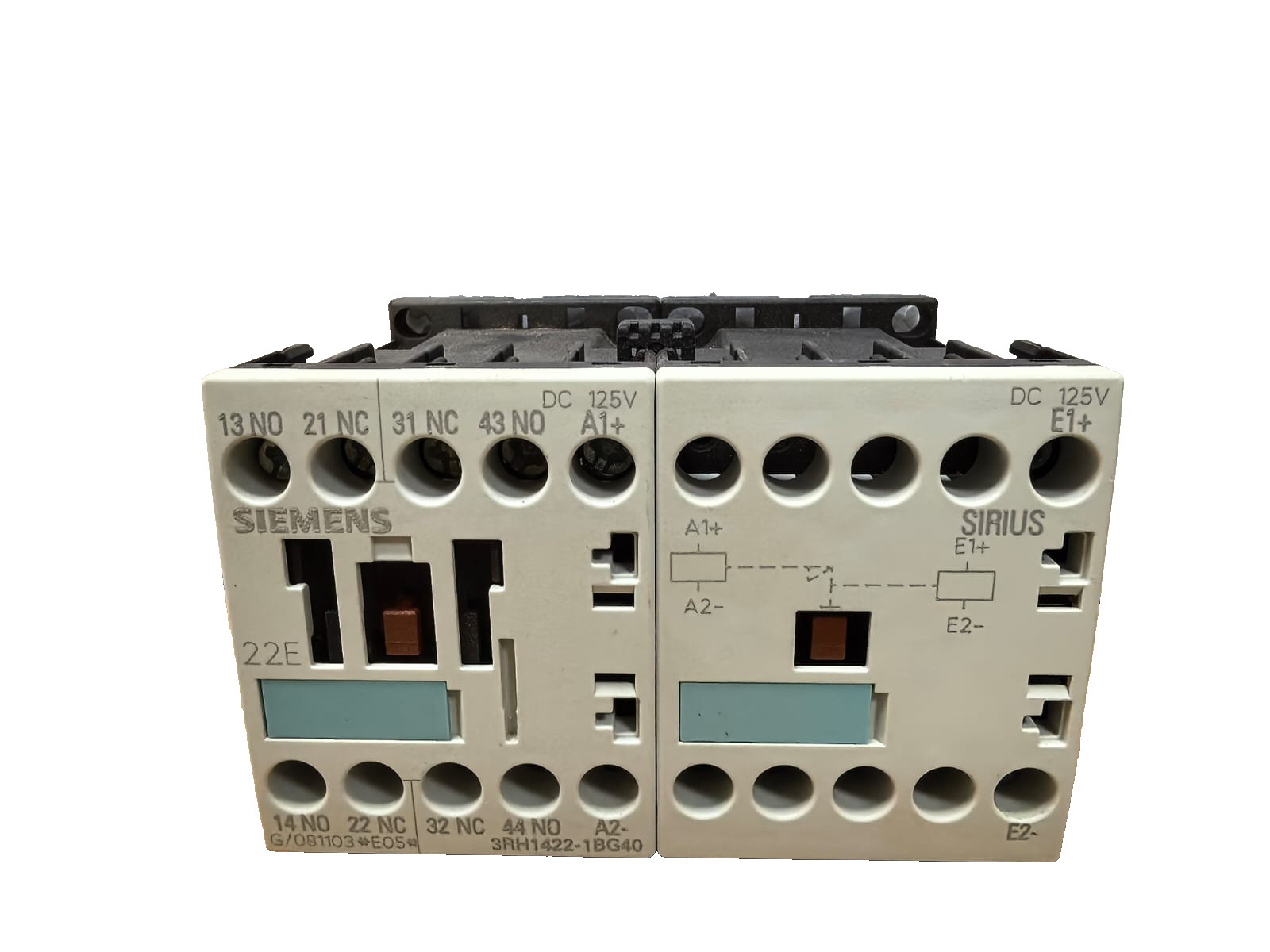 Siemens 3RH1422-1BW40 SIEMENS 3RH1422-1BG40 CONTACTOR RELAY 2