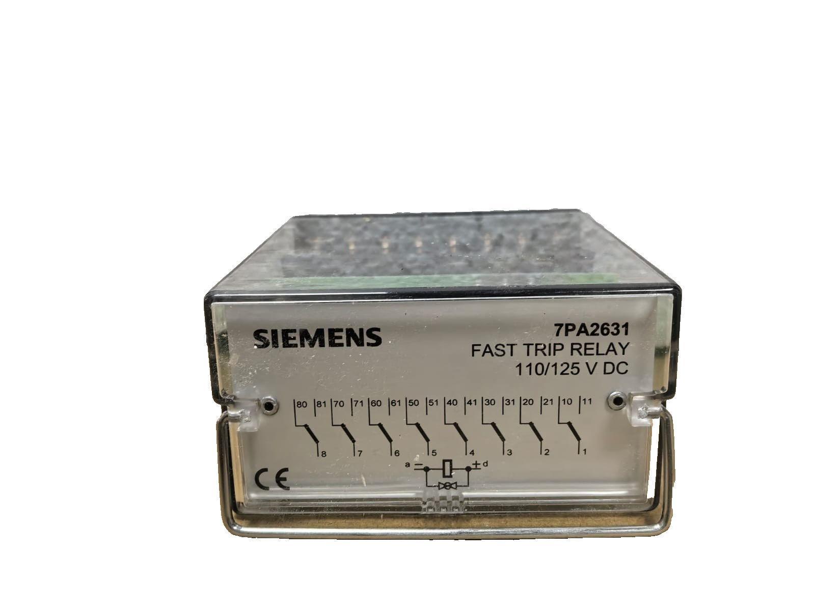 Siemens 7PA2631/7PA2631-0 SIEMENS 7PA2631/7PA2631-0 TRIP,FAST RELAY 8NC/NO 2