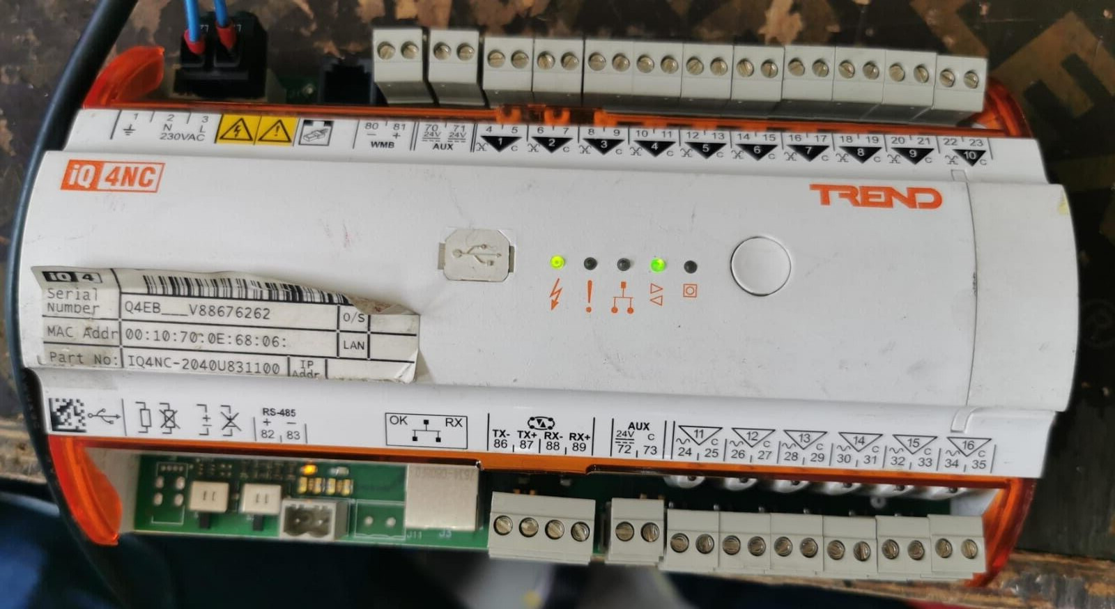 Trend IQ4NC/16/XNC/230 TREND IQ4NC/16/XNC/230 CONTROLLER 230VAC 50/60Hz 70VA 2