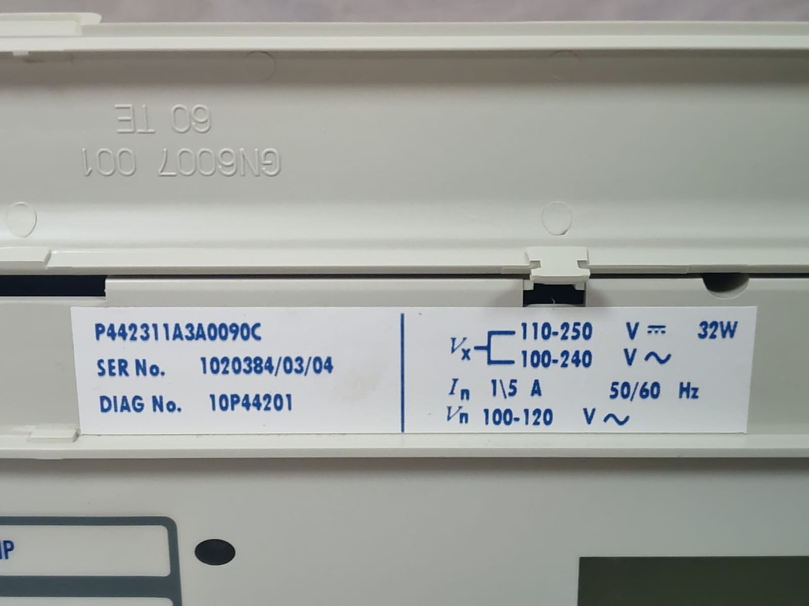 Alstom RELAY-100 ALSTOM MICOM P442311A3A0090C PROTECTION RELAY 100-120V 6