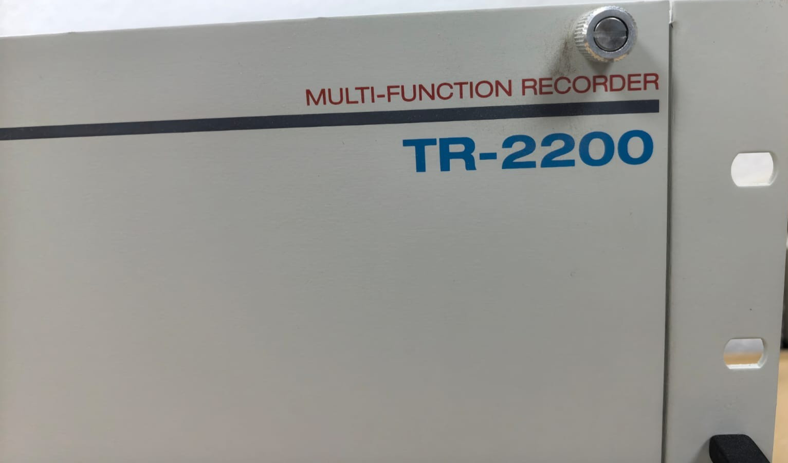 AMETEK TR-2200 AMETEK TR-2200/TR2216 MULTI-FUNCTION RECORDER/TRANSIENT RECORDER 3