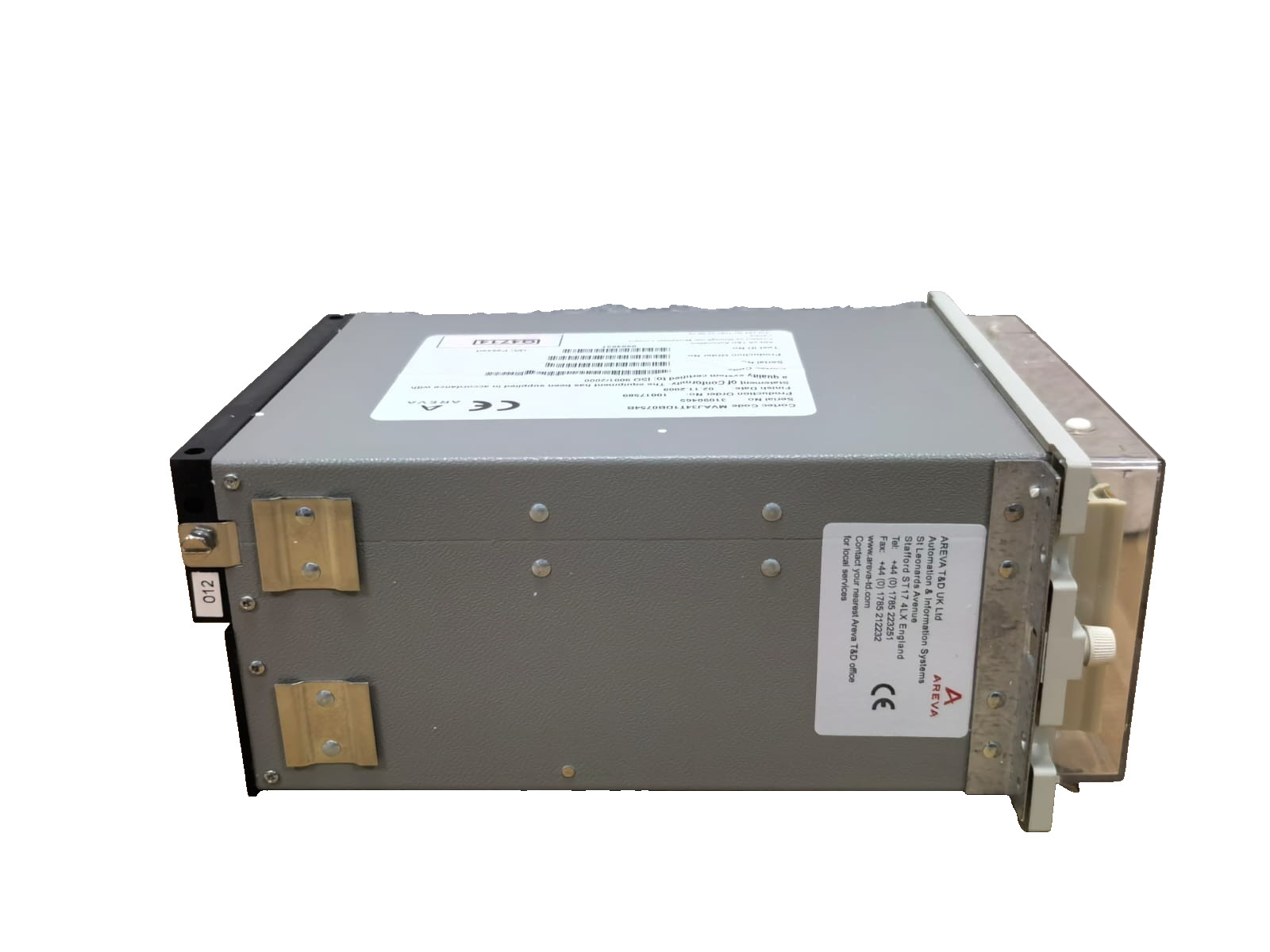 Areva MVAJ34T1DB0754B AREVA MVAJ34T1DB0754B AUXILLARY RELAY 7