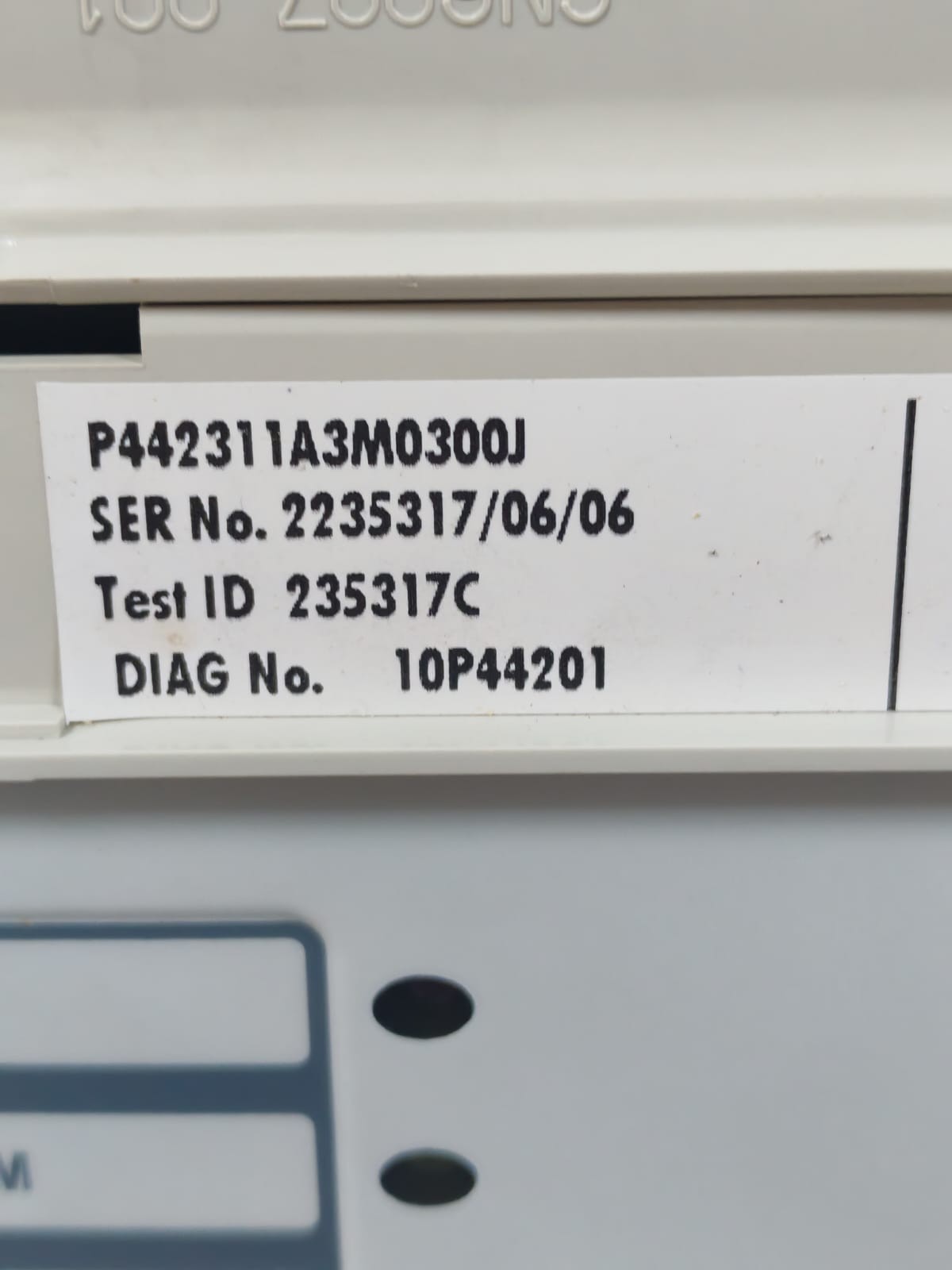 GE RELAY-100 ALSTOM MICOM P442311AM0300J PROTECTION RELAY 100-120V 7