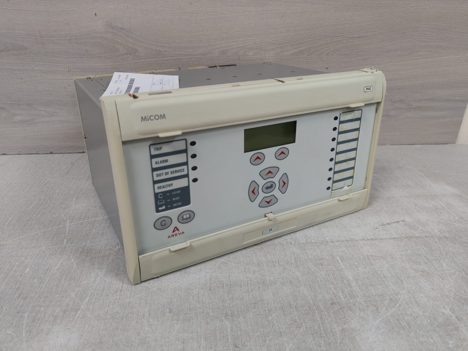 GE RELAY-100 ALSTOM MICOM P442311AM0300J PROTECTION RELAY 100-120V 9