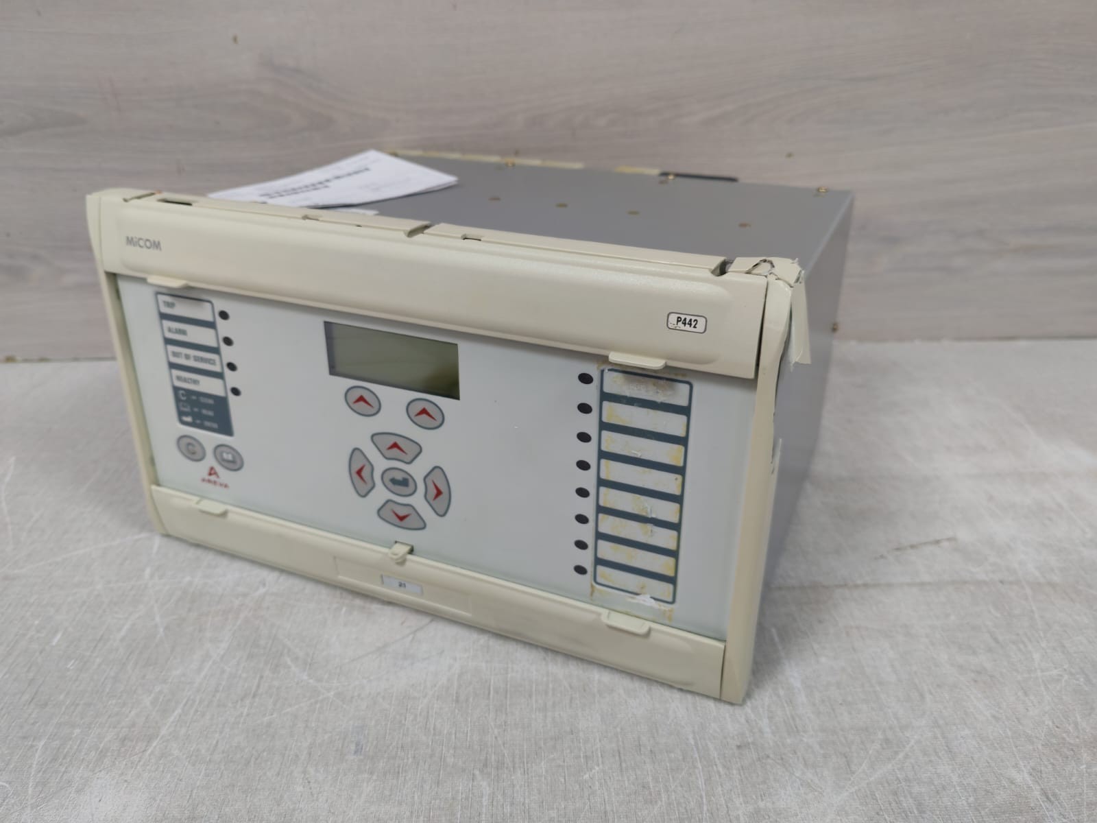 GE RELAY-100 ALSTOM MICOM P442311AM0300J PROTECTION RELAY 100-120V 10