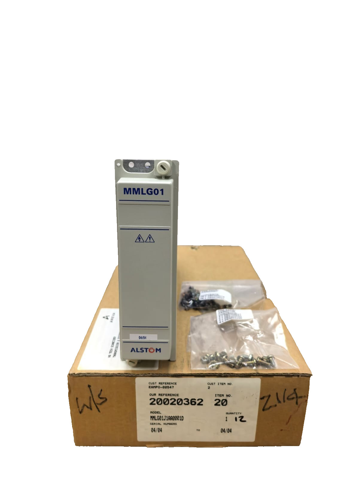 ALSTOM MMLG01 TEST BLOCK MODULE MMLG01J1AA0001D