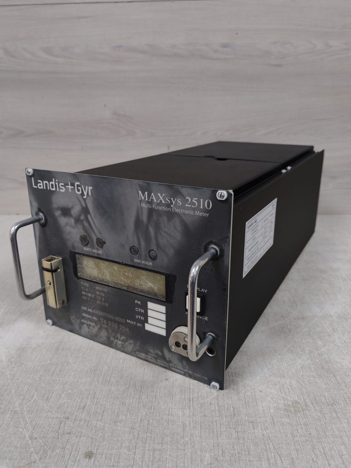 LANDIS + GYR M5R-70 LANDIS + GYR MAXSYS 2510 M5R-70 8426RD00-0000 MULTI-FUNCTION ELECTRONIC METER 6
