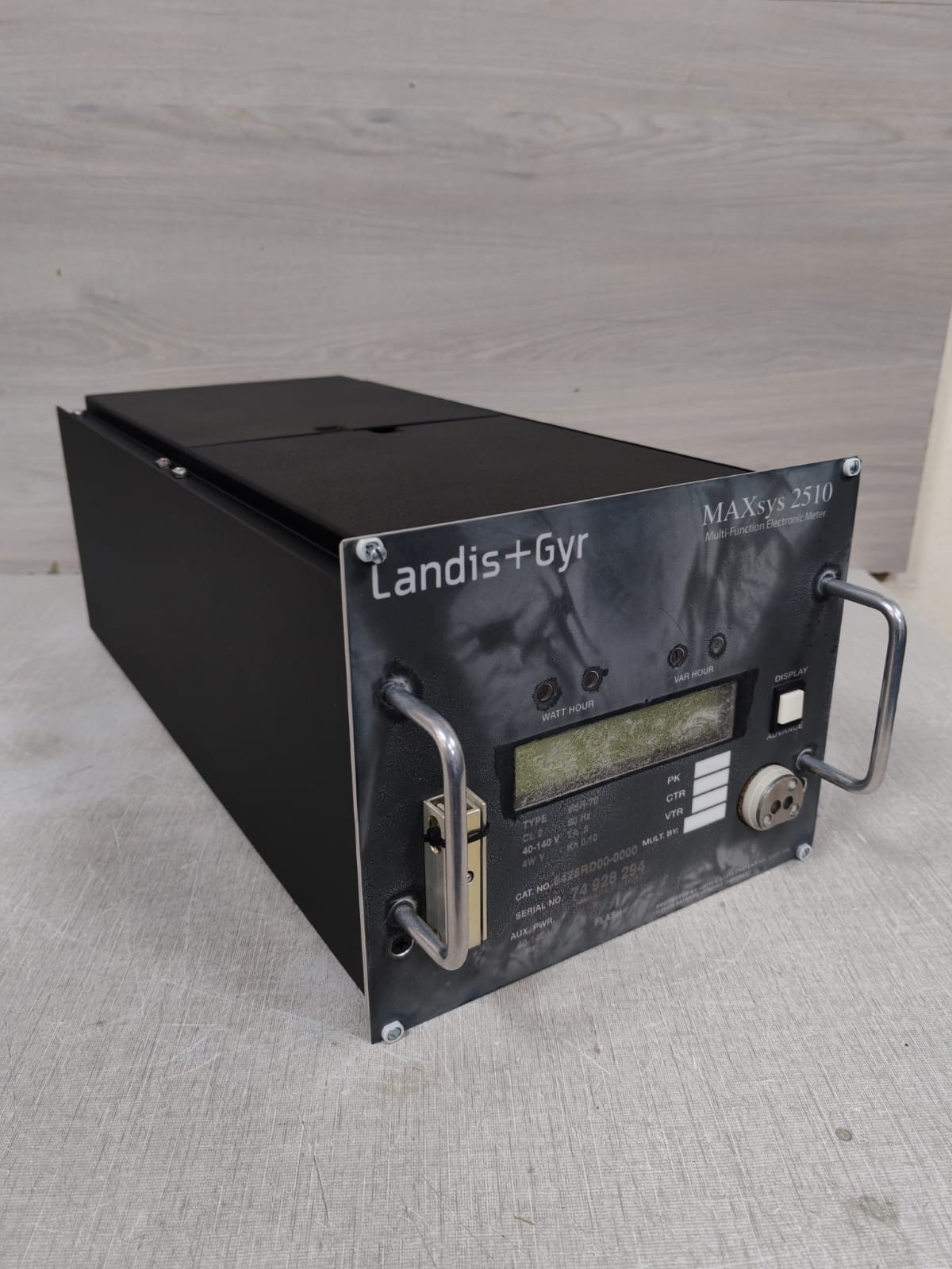 LANDIS + GYR M5R-70 LANDIS + GYR MAXSYS 2510 M5R-70 8426RD00-0000 MULTI-FUNCTION ELECTRONIC METER 7