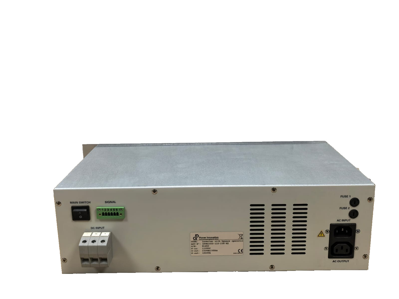 UNKNOWN INVB1000-110-230-K2 POWER INNOVATION INVB1000-110-230-K2 INVERTER 10