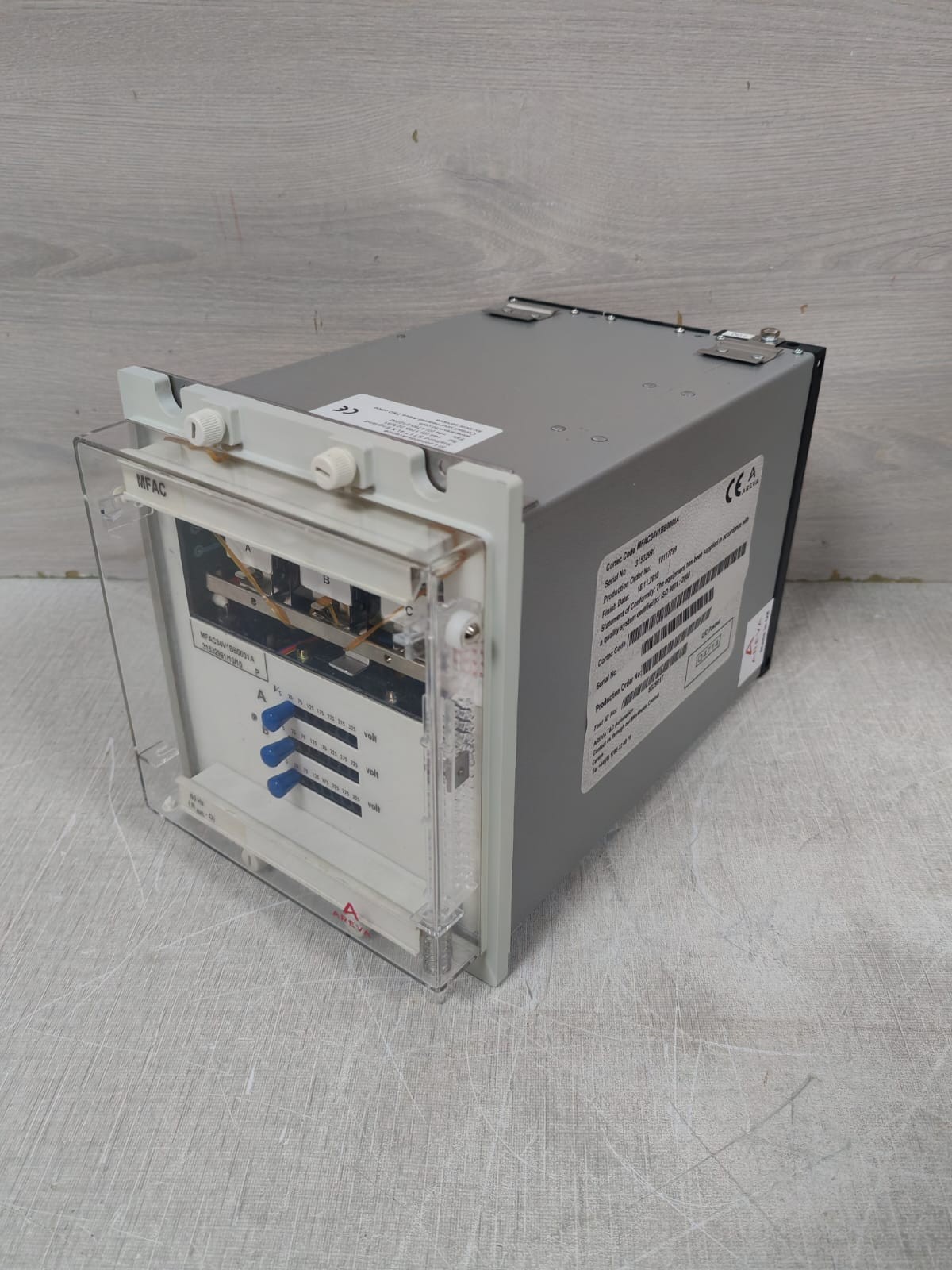 Areva MFAC34V1BB0001A AREVA MFAC MFAC34V1BB0001A RELAY 9